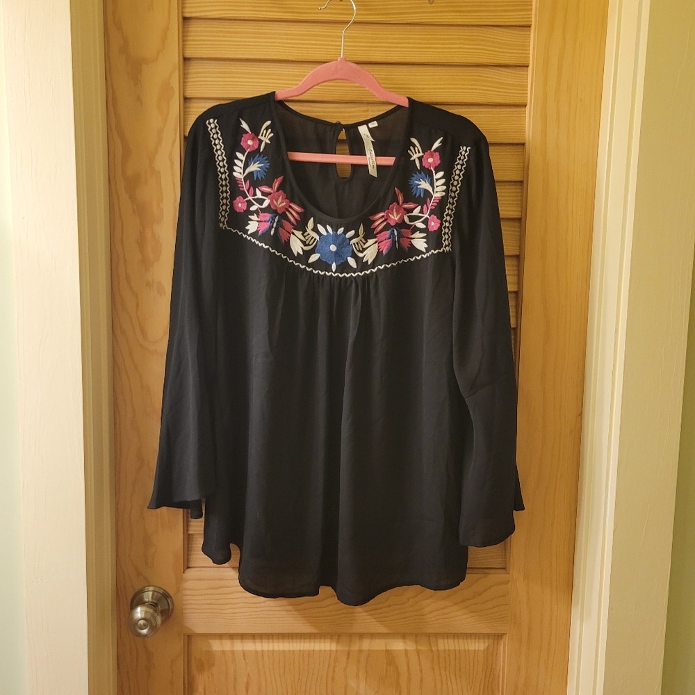 Womans Embroidered Blouse